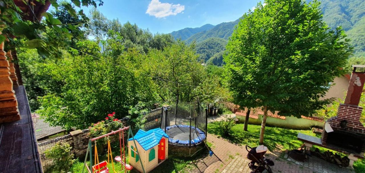 Villa Casa Colt De Rai à Brezoi Extérieur photo